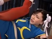 Grandes tetas Chun Li Violación áspera